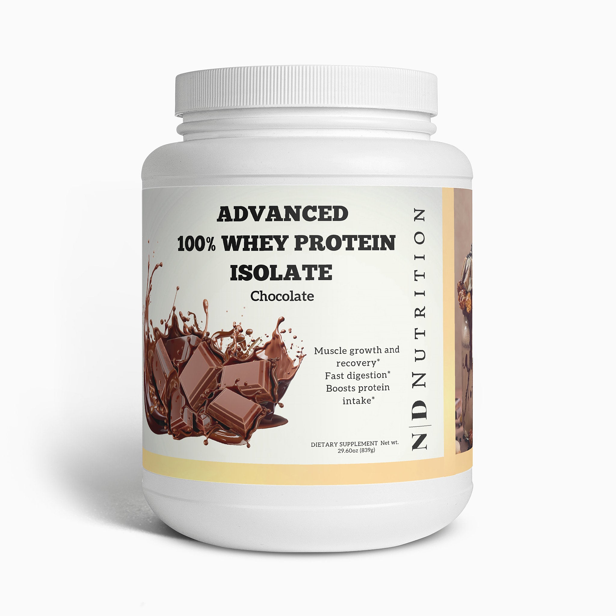Advanced 100% Whey Protein Isolate (Chocolate)