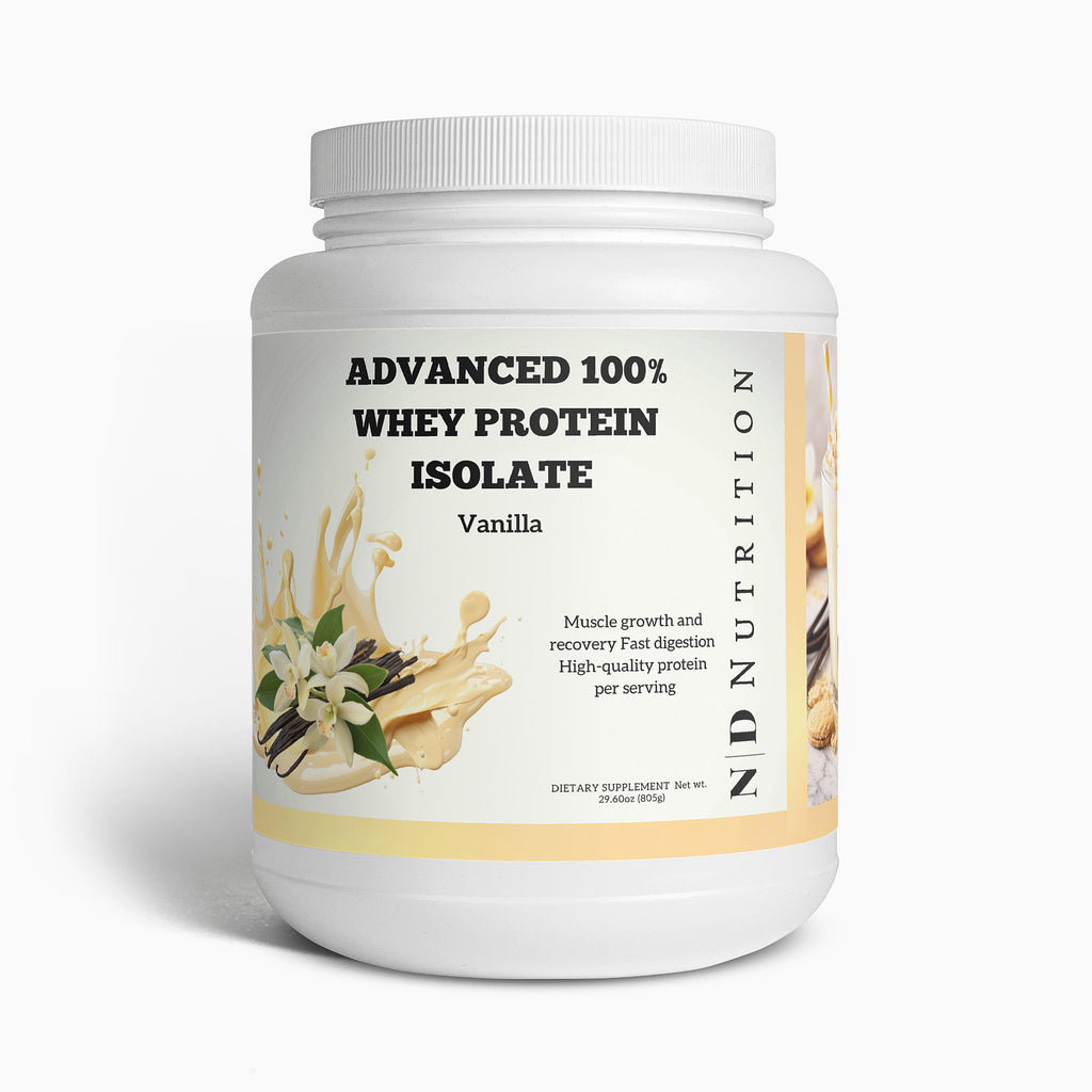 Advanced 100% Whey Protein Isolate (Vanilla)