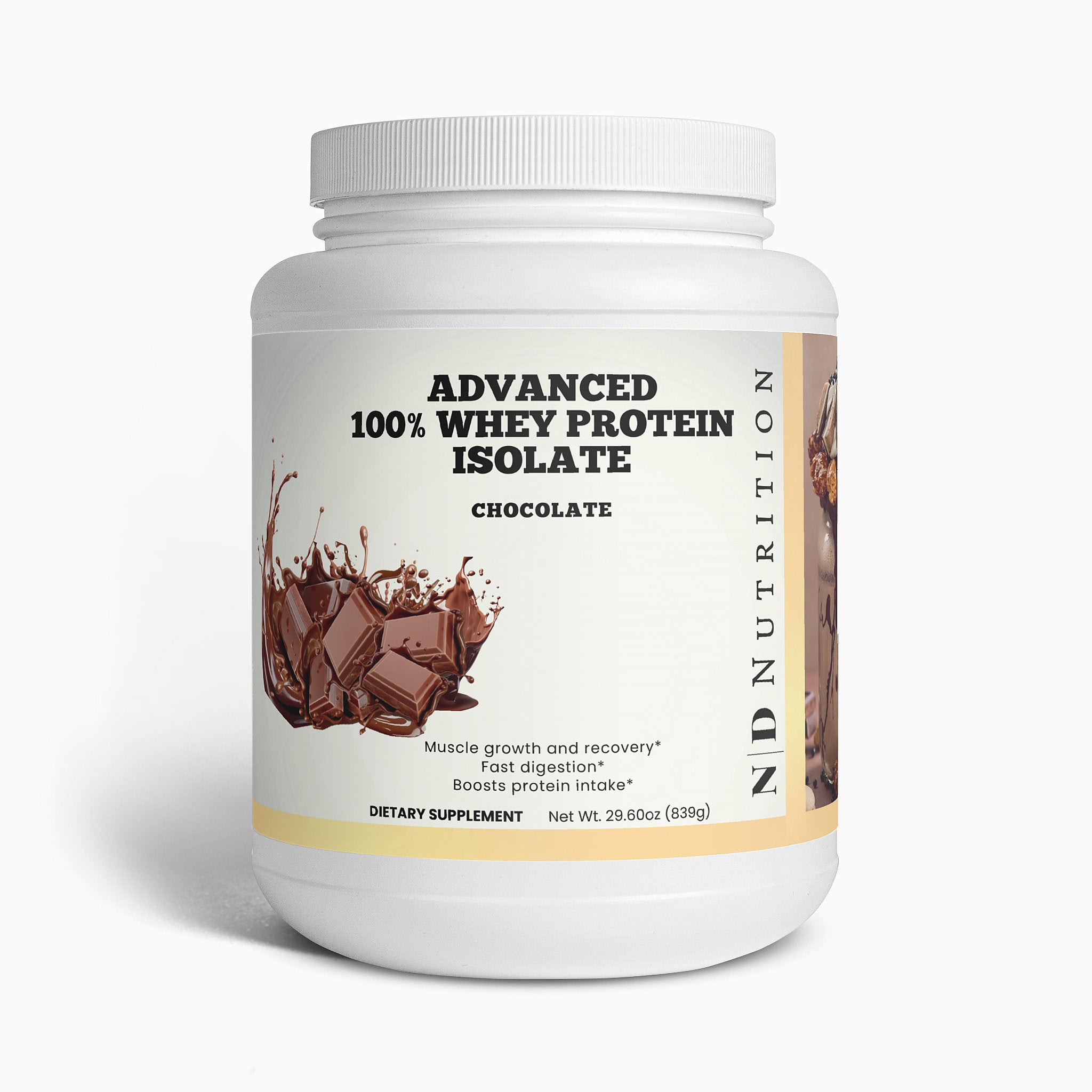 Advanced 100% Whey Protein Isolate (Chocolate)